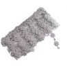 CINTA DECORACION PLATA FLOR