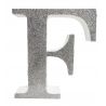 LETRA "F" DE 20 CM- EN PLATA