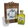 BOTELLA CRISTAL OSCURO MISTELA 100 ML
