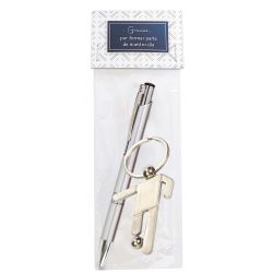 SACACORCHOS BOTELLA 17 CM CON PEG-