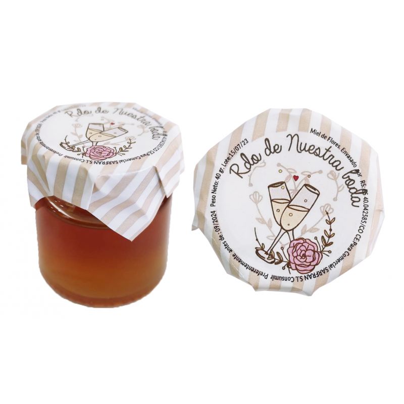 TARRO MIEL DE  BODA 40 GR-