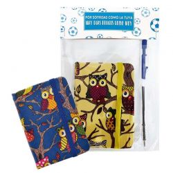 SURTIDO DE GOMAS CON BOLI EN BOLSA+ PEGATINA, TARJETA Y LAZO