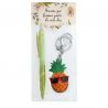 ESPEJO DE FRUTA+ BOLI DE FRUTA EN BOLSA, LAZO Y PEGATINA