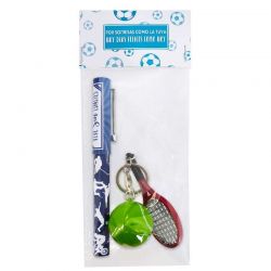 ESPEJO CON PULSERA EN BOLSA Y PEGATINA