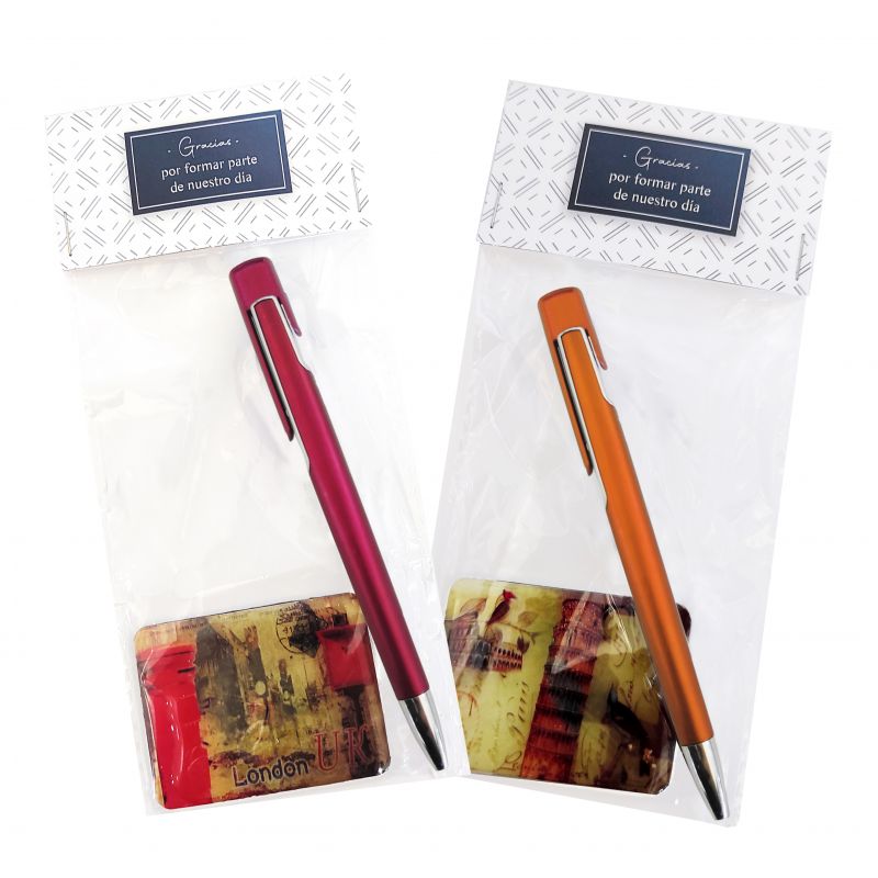 PULSERA SURTIDA +BOLSA DE COMPRA  Y TARJETA