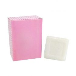 PACK DE PULSERAS CARITA FELIZ EN CAJA ROSA CON JABÓN