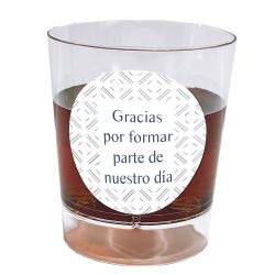 CAJITA BEIG CON PULSERA LAZO Y TARJETA  NOS CASAMOS