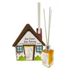 PERFUMADOR CROCHÉ EN CAJITA FLORES