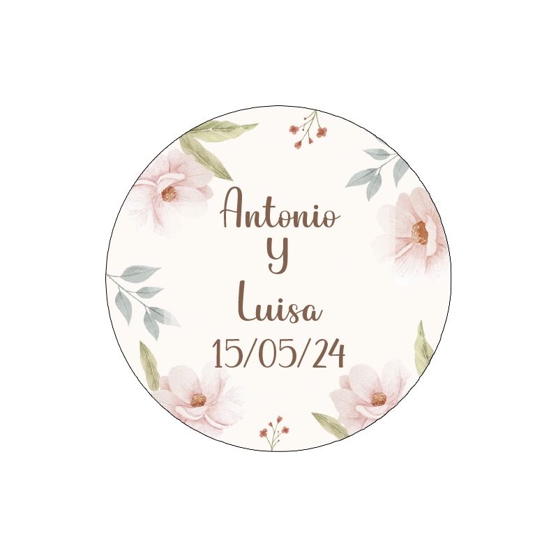 PLIEGO DE PEGATINAS 21 UND CUADRADAS MOUNSTRUO PERSONALIZADAS 5-7X3CM