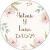 PLIEGO DE PEGATINAS 21 UND CUADRADAS MOUNSTRUO PERSONALIZADAS 5-7X3CM