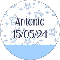 PLIEGO TARJETA REDONDA GRACIAS POR COMPARTIR 20 UD-
