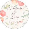 PLIEGO DE TARJETA 20 UND REDONDA PERSONALIZABLE MOUNSTRUO