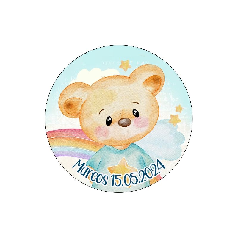 PLIEGO ADHESIVO 35 UNDS PERSONALIZADO                                                               