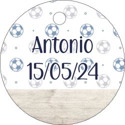 PLIEGO DE TARJETAS 20 UNDS PERSONALIZABLES 4,2CM DIÁMETRO                                           